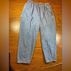 Chic Mom Blue Denim Jeans sz 20W PE Elastic Waist